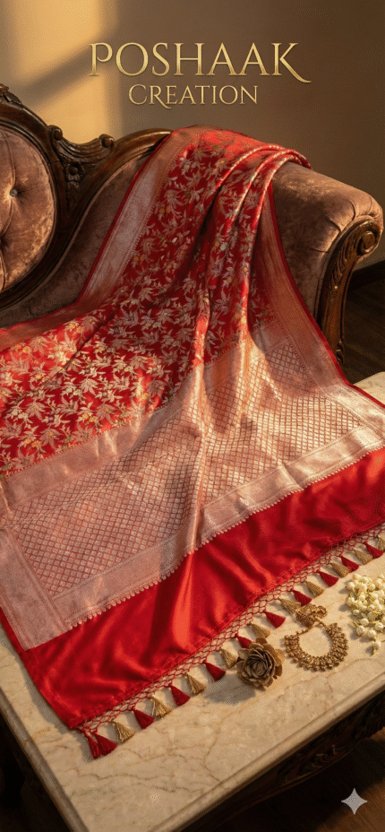 PURE MASHRU SILK BANARSI SAREE